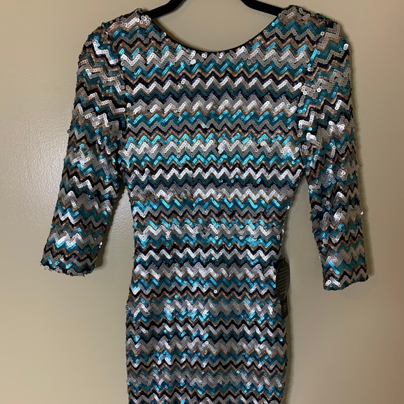 NWT // As U Wish Sequin Dress - Picture 4 of 5